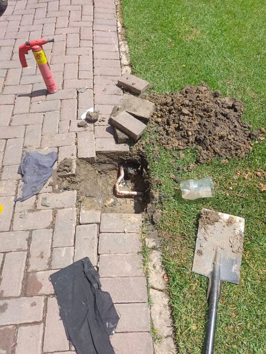 Leak detection and pipe repair work