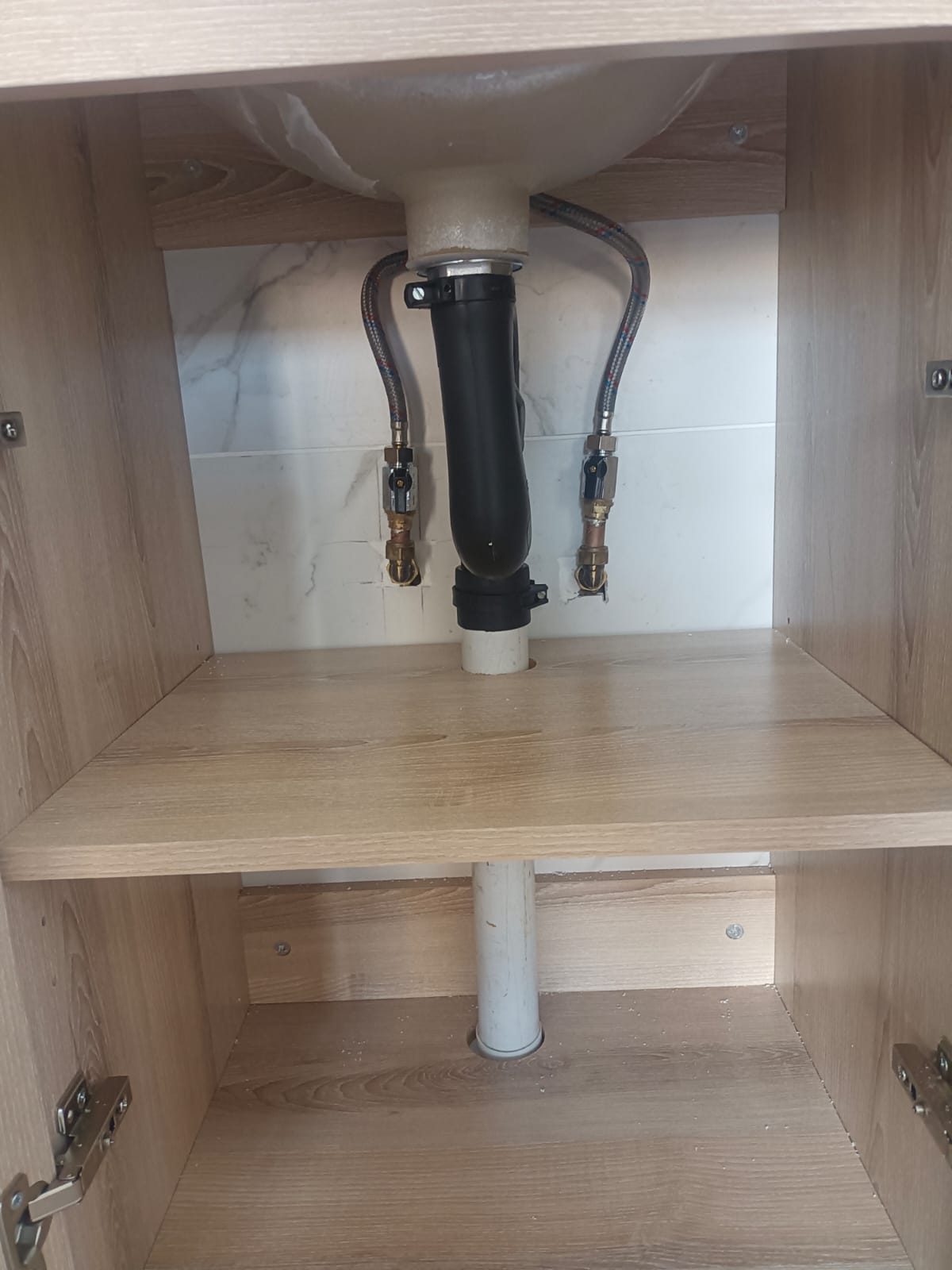 Recent I Plumb bathroom plumbing project