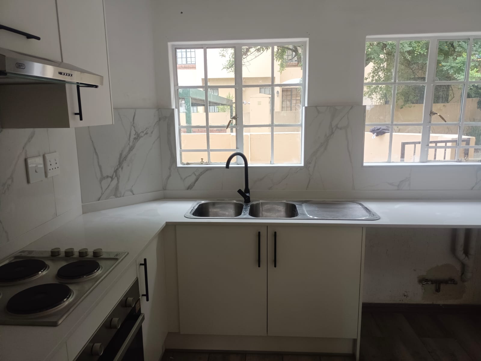 Kitchen sink plumbing inspection